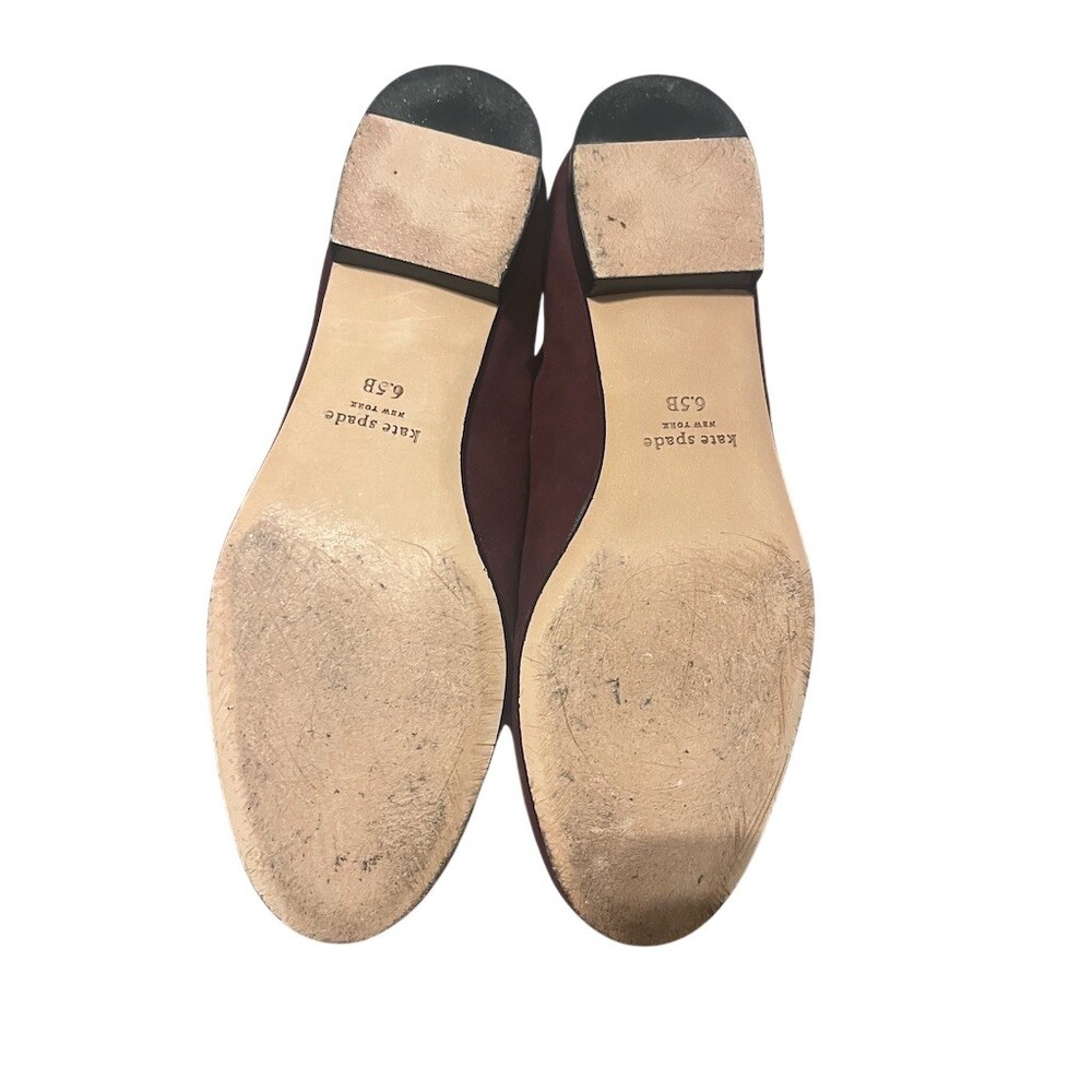 Kate Spade New York Lounge Apple Loafer Flats Red Women's Size 6.5 B - Picture 7 of 7